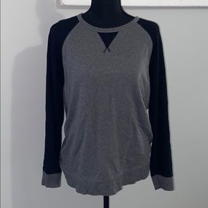 Black and Gray Henley